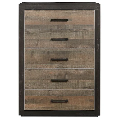 Contemporary 5-Drawer Chest